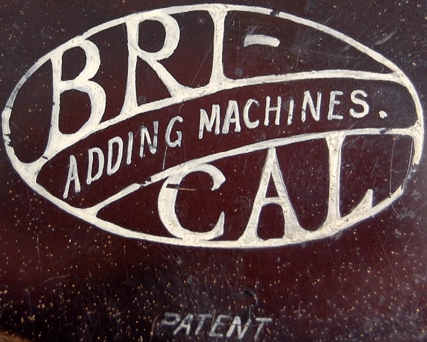 British Calculators BriCal Oval Logo source: ebay Robert Smith